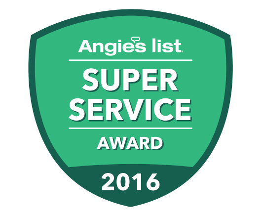 2016 Angie's List Super Service Award logo