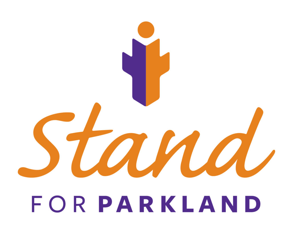 Stand for Parkland logo
