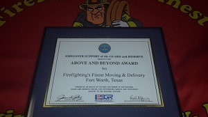 The Above and Beyond Award presented by ESGR State Committees 