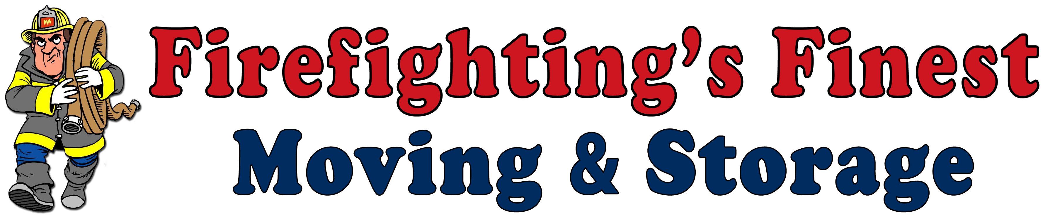 Full Service Moving Company in Texas - Firefighting's Finest Moving and Storage - Banner Image Logo