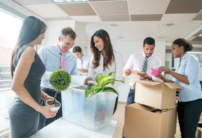 A company going through a corporate move in Texas